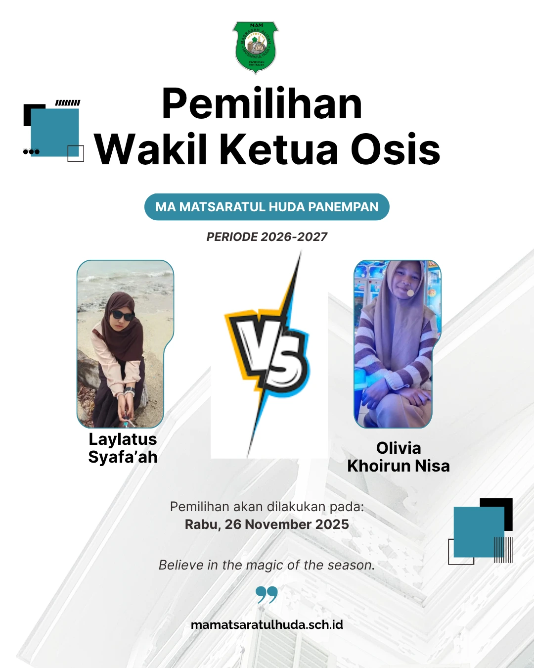 Gelar Karya "Suara Demokrasi" Pemilihan Osis