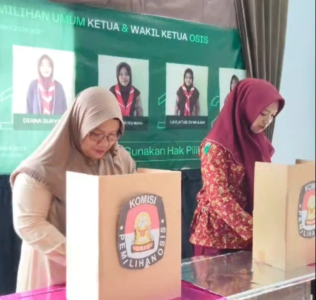 Pemilihan OSIS MA Matsartaul Huda Berlangsung Meriah dan Demokratis