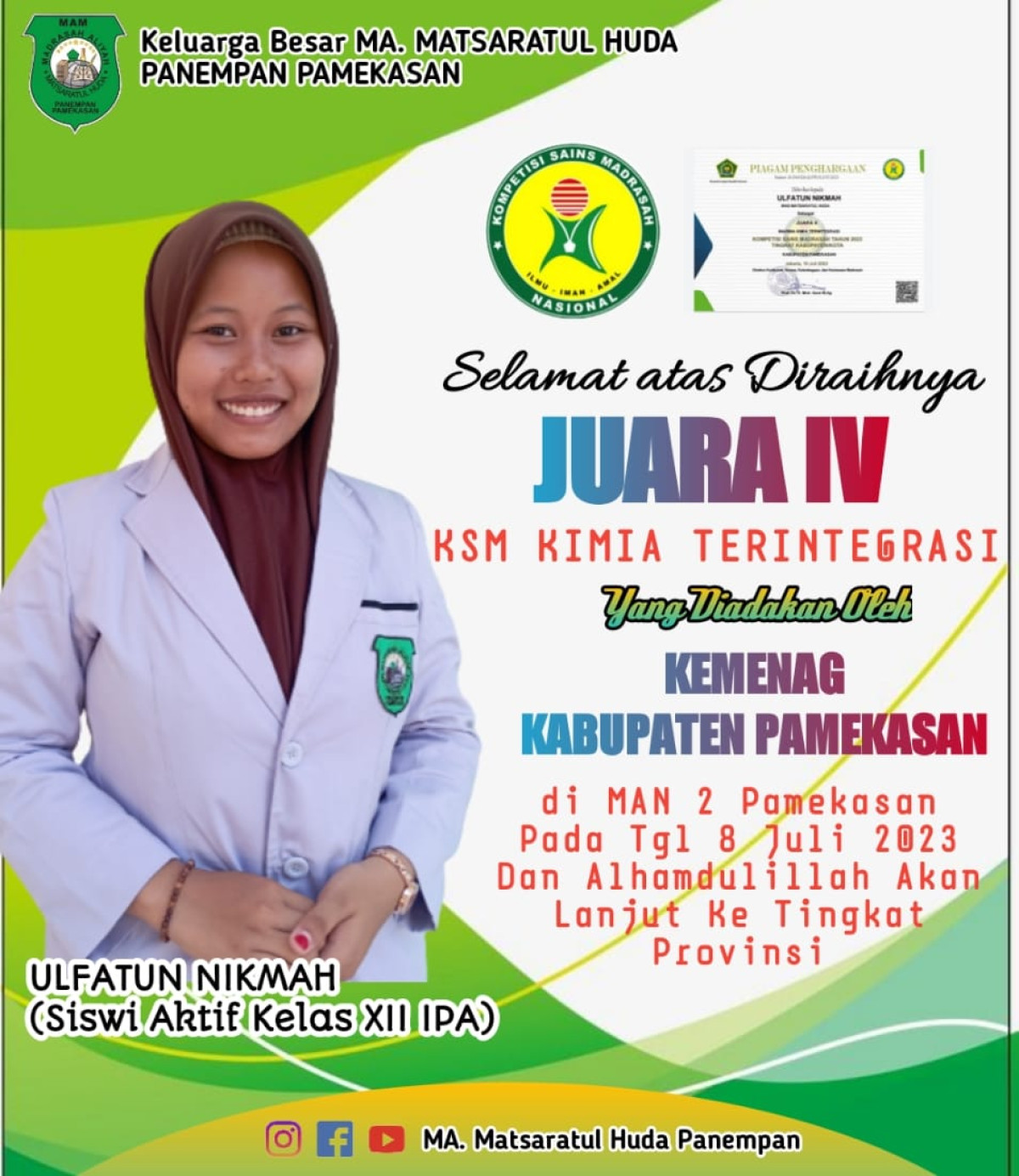 Finalis Kompetisi Sains Madrasah