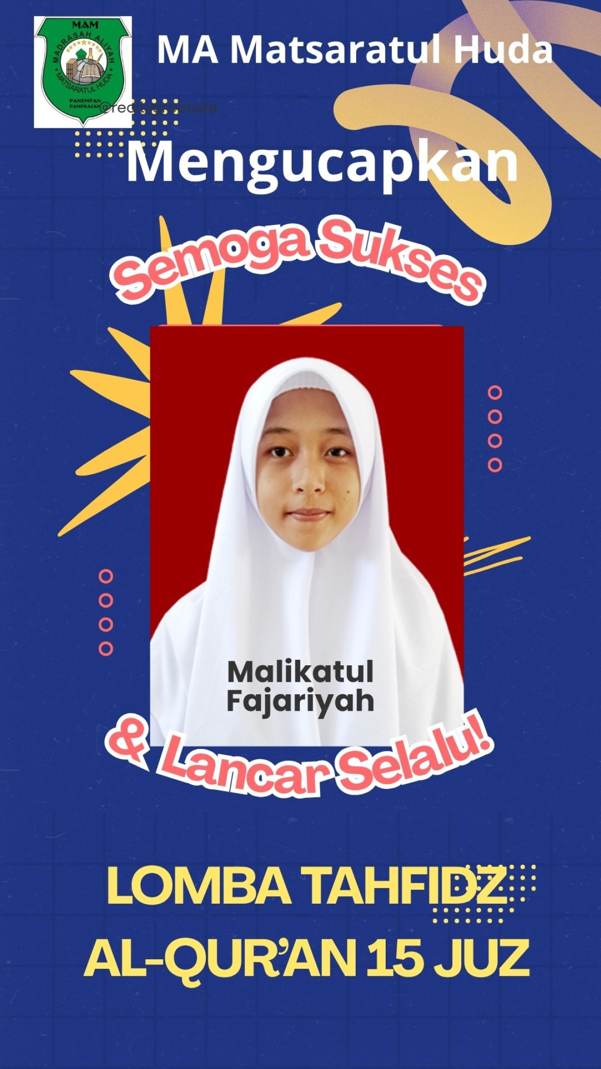 Lomba Tahfidz Al Qur'an 15 Juz